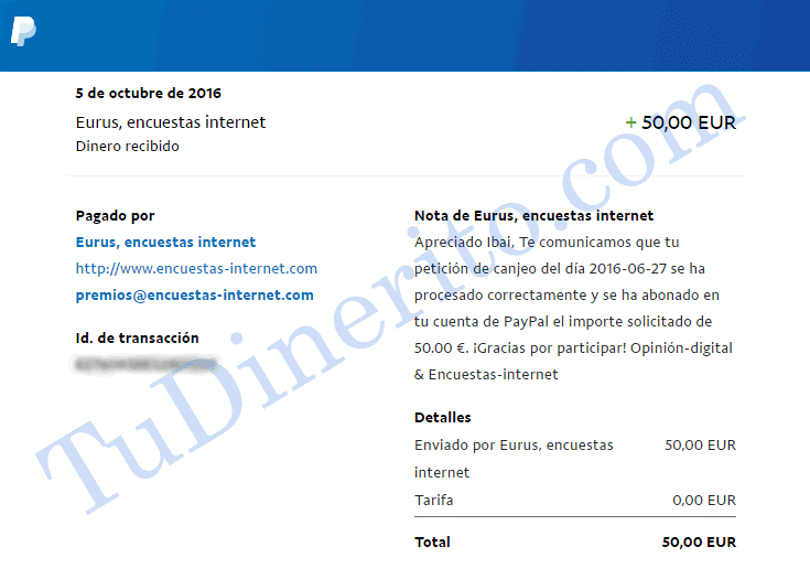 Comprobante de paypal del pago de Opinión Digital (50€) pago-paypal1