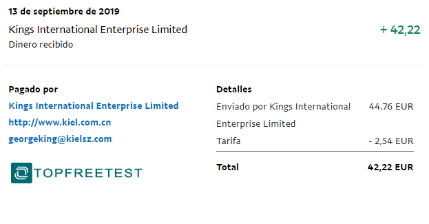 Prueba de pago Top Free Test prueba de pago