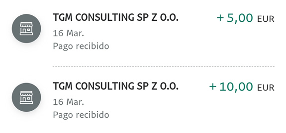 Pagos 16 de marzo