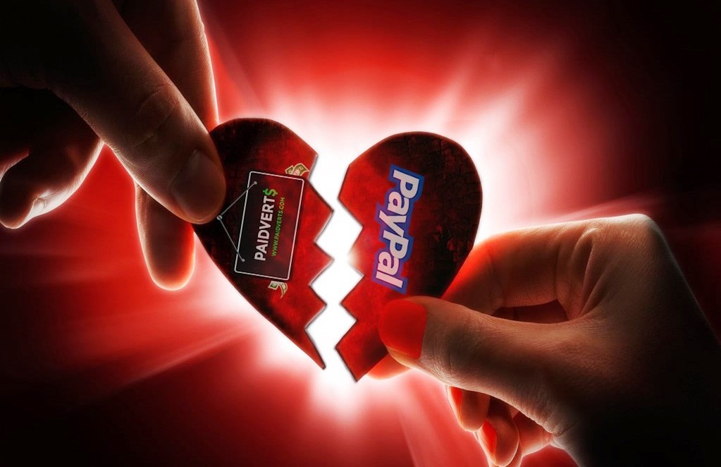 PayPal dice: "Bye bye PaidVerts" PayPal rompe con PaidVerts