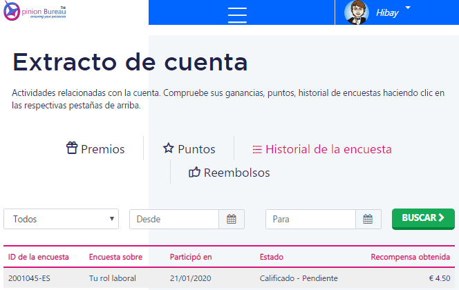 4,50€ por una encuesta 4,50€