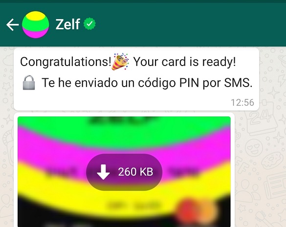 Por fin tengo mi tarjeta virtual mi tarjeta
