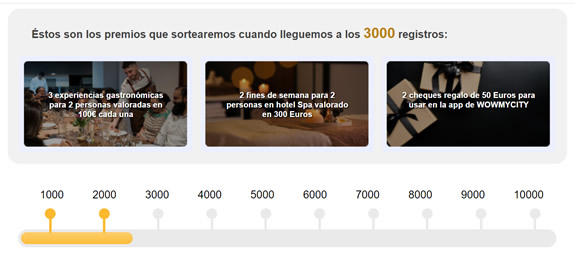 Premios del próximo sorteo