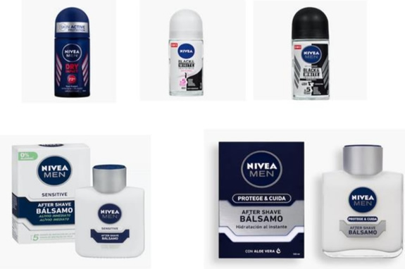 Productos nivea