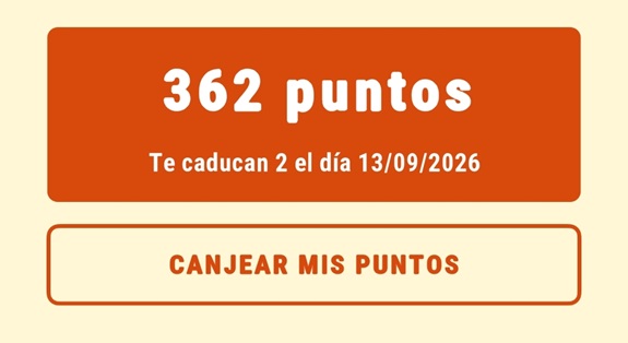 Mis puntos en Muerde La Pasta
