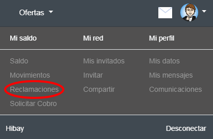 reclamaciones