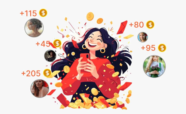 Hay varias formas para ganar recompensas en Walk Task