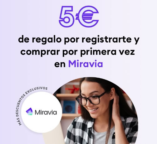 Regalo por la primera compra en Miravia