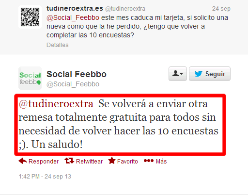 respuesta feebbo
