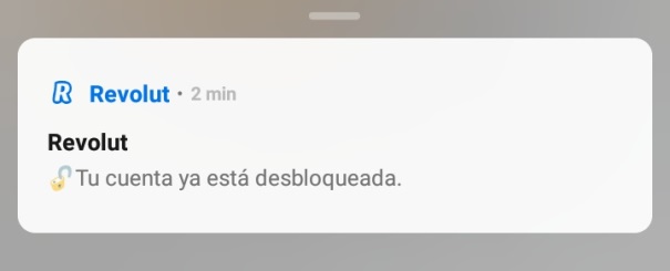Finalmente... ¡Una buena noticia! cuenta desbloqueada
