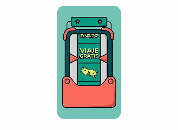 Viaje gratis en la ruleta de Airhopping