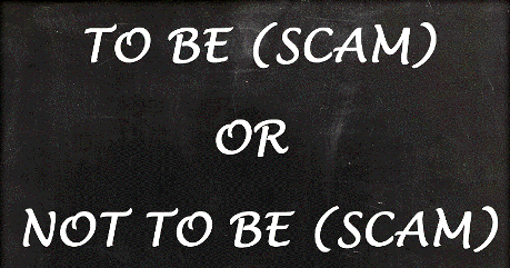 Ya lo decía Shakespeare... Scam or nor