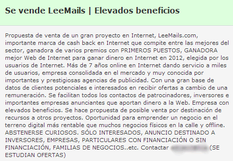 se-vende-leemails