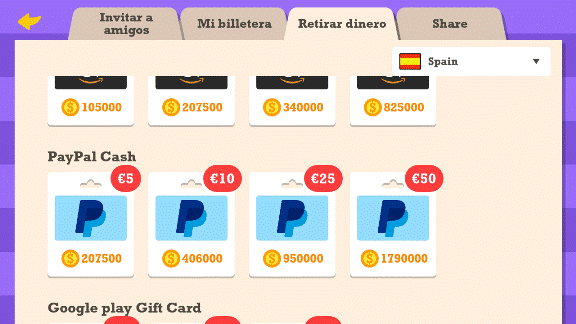 subida puntos