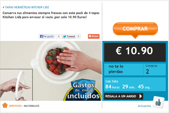 4 TAPAS HERM&Eacute;TICAS KITCHEN LIDZ 