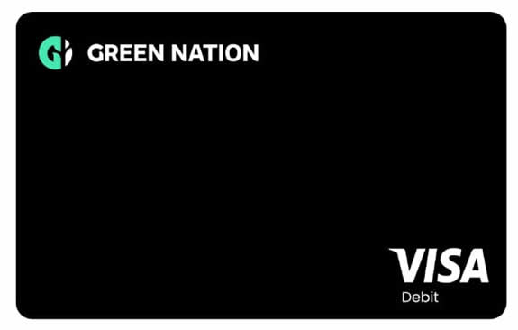Tarjeta virtual Green Nation