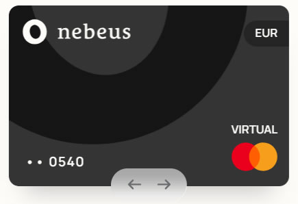 Tarjeta virtual Nebeus