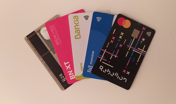 Vaya colección de neobancos que tengo :) colección neobancos