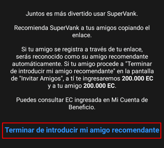 Terminar c&oacute;digo