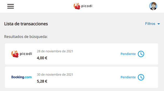 Transaccciones