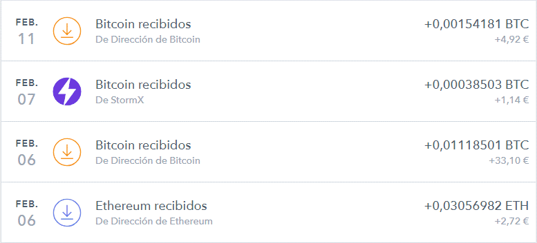 En Freebitcoin, Storm Play y BTC Clicks en bitcoin y BitGames en ethereum pagos criptos