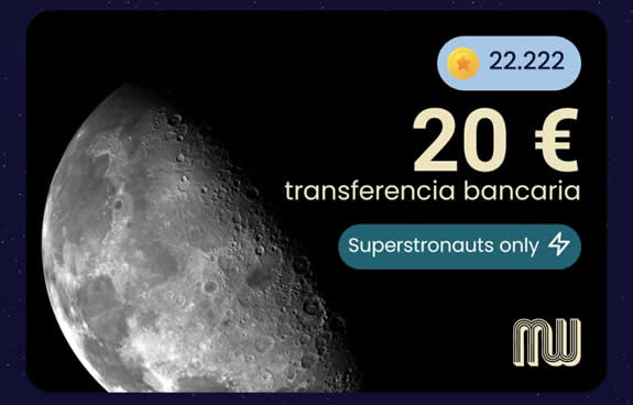 Transferencia bancaria en Moonwalk