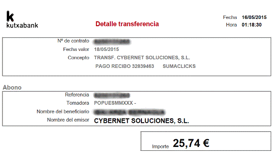 transferencia