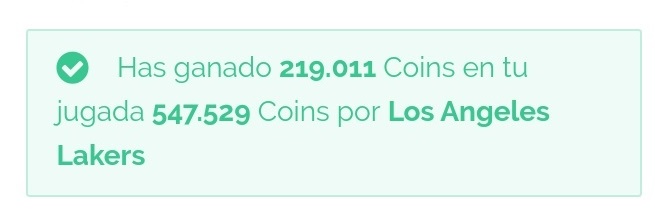 apuesta ganada