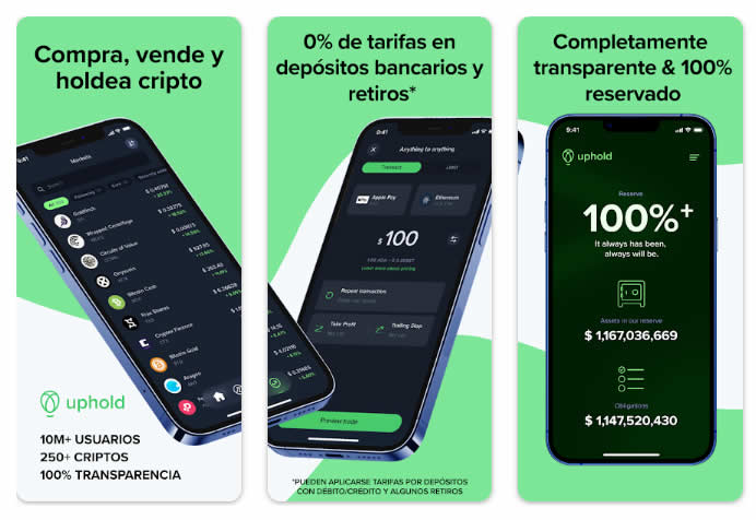 UpHold app