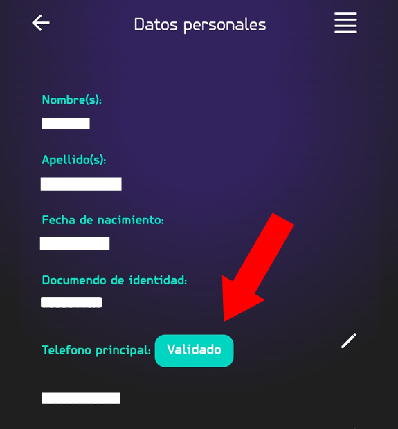 Validado