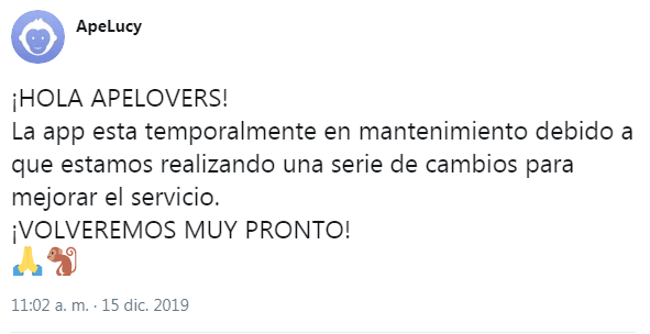 ¿Muy pronto? Volvemos pronto