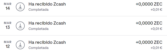 Zcash en Coinbase