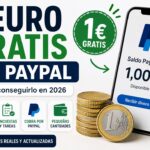 Cómo conseguir 1 euro gratis en PayPal