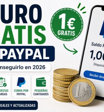 Cómo conseguir 1 euro gratis en PayPal
