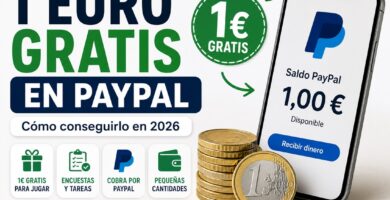 Cómo conseguir 1 euro gratis en PayPal