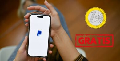 1€ gratis en PayPal