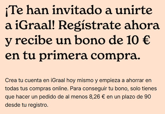 F&iacute;jate que te sale este mensaje para recibir los 10&euro; gratis