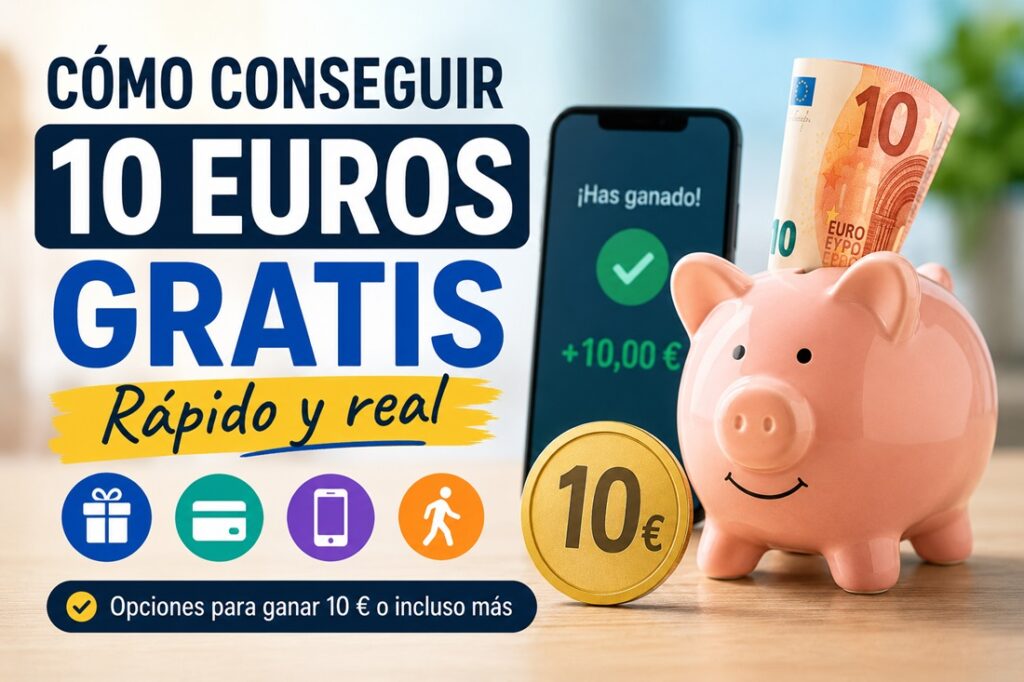 Ganar 10€ rápido y gratis