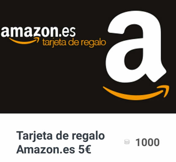 Tarjeta regalo de 5€ ganada en THX