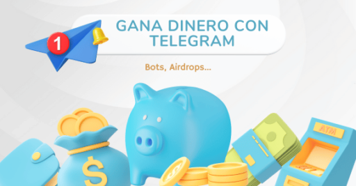 Gana dinero con Telegram