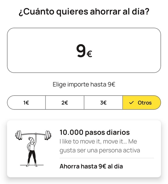 10.000 pasos para ahorrar 9&euro;
