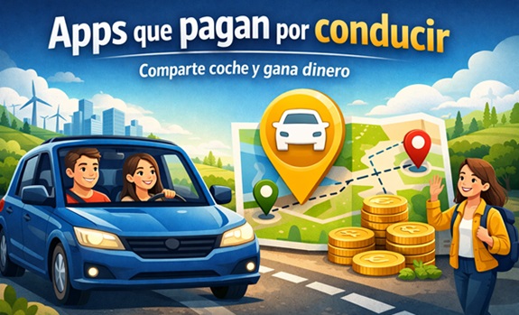 Apps que pagan por conducir coche