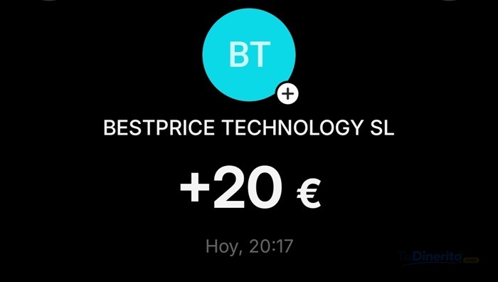 Prueba de pago de BestPrice