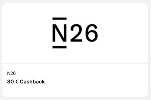30€ cashback de N26