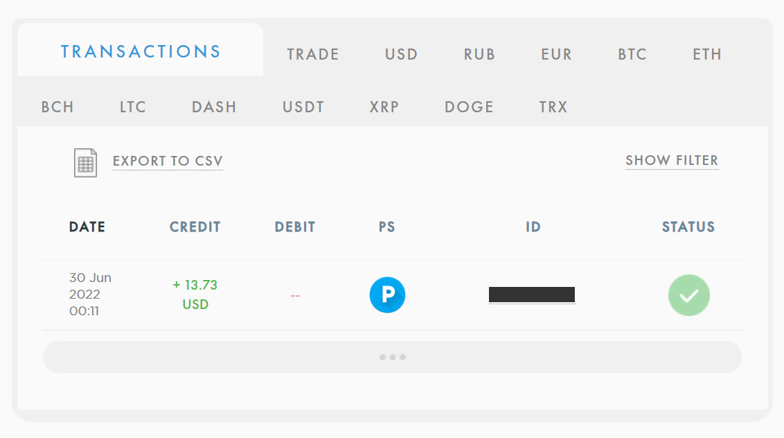 Prueba de pago de Clicksgenie