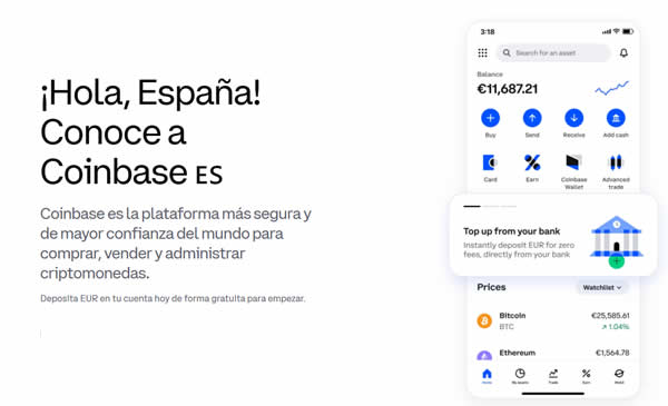 Portada de Coinbase