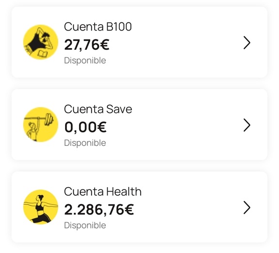 Mis cuentas en B100