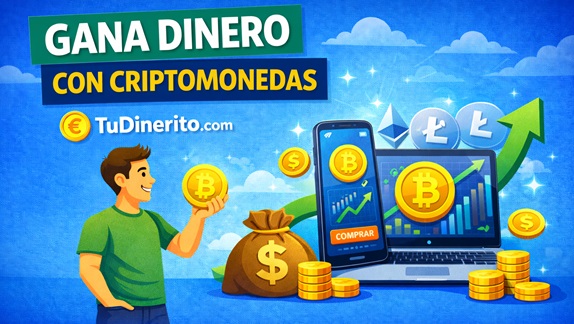 Gana dinero con criptos