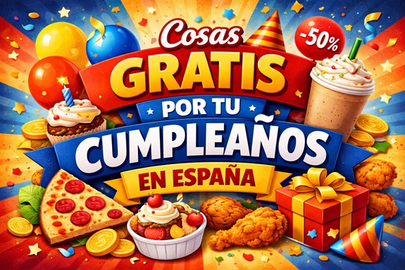 Cosas gratis por el cumple