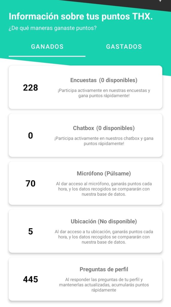 Historial THX